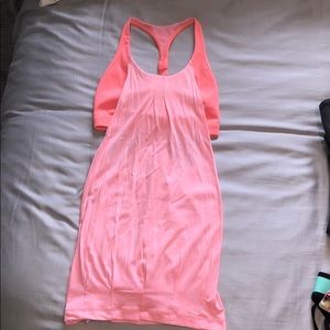 Lululemon pink workout top